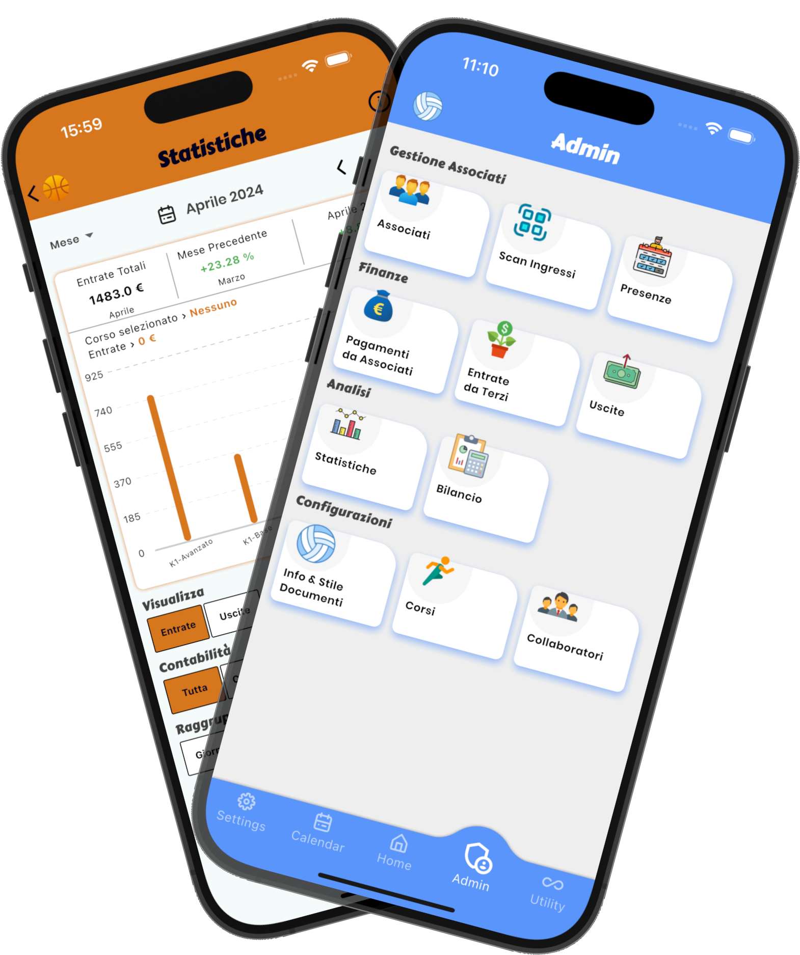 Geplass app personalizzabile con logo e colori